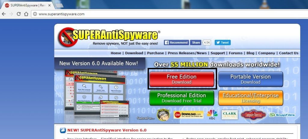 official-web-superantispyware