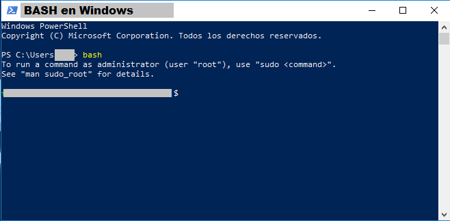 powershell - bash